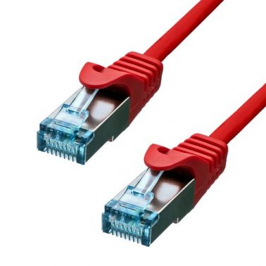 ProXtend CAT6A S/FTP CU LSZH Ethernet Cable Red 30CM