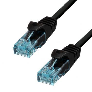 ProXtend CAT6A U/UTP CU LSZH Ethernet Cable Black 30CM