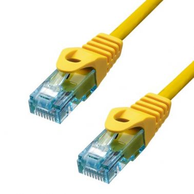 ProXtend CAT6A U/UTP CU LSZH Ethernet Cable Yellow 5M