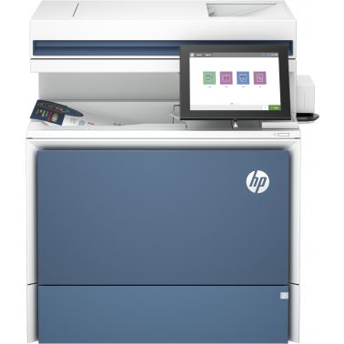 HP Color LaserJet Enterprise MFP 5800f Printer, Print, copy, scan, fax, Automatic document feeder; Optional high-capacity trays; Touchscreen; TerraJet cartridge