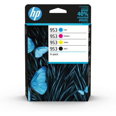 HP 6ZC69AE#301/953 Ink cartridge multi pack Bk,C,M,Y Blister Multi-Tag 20ml + 3x9ml Pack=4 for HP OfficeJet Pro 7700/8210/8710