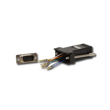 Lindy RJ-45 / 9-pin D Adapter Black