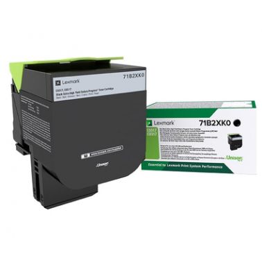 Lexmark 71B2XK0 Toner-kit black return program, 8K pages ISO/IEC 19752 for Lexmark CS 517