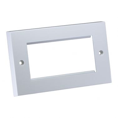 Cablenet Flush Double Gang Faceplate 146mm x 86mm