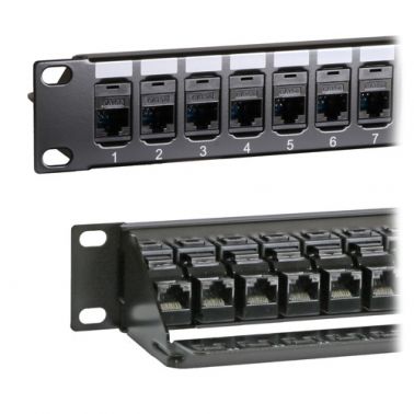 Cablenet 24 Port Cat5e UTP 1u Coupler Panel