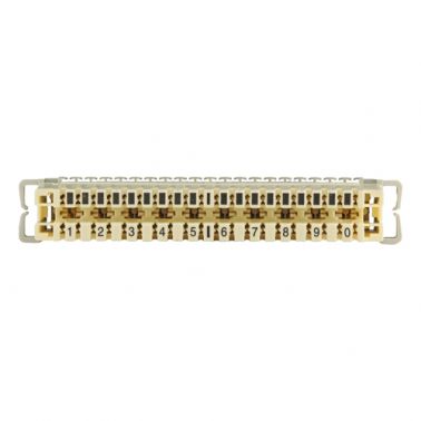 Cablenet 237A 10 Pair Disconnection Strip Module Cream