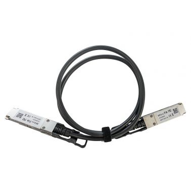 Mikrotik Q+DA0001 fibre optic cable 1 m QSFP+ Black