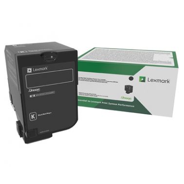 Lexmark 75B20K0 Toner-kit black return program, 13K pages ISO/IEC 19752 for Lexmark CS 727