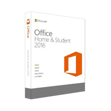 Microsoft Office Home & Student 2016, EN 1 license(s) English