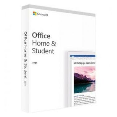 Microsoft MS Office 2019 Home & Student [DE] PKC.P6 for Windows 10 / MacOS only