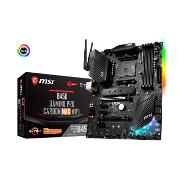 MSI B450 GAMING PRO CARBON MAX WIFI Socket AM4 ATX AMD B450