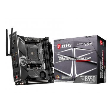 MSI MPG B550I Gaming Edge WiFi Socket AM4 mini ITX AMD B550