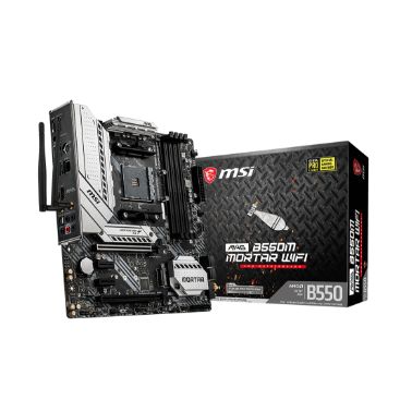 MSI MAG B550M Mortar Wifi Socket AM4 micro ATX AMD B550