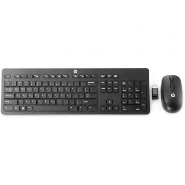 HP Wireless (Danish) keyboard RF Wireless QWERTY Black