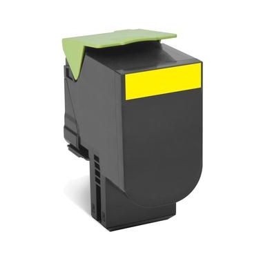 Lexmark 80C2HYE/802HY Toner-kit yellow return program Project, 3K pages ISO/IEC 19798 for Lexmark CX 410/510
