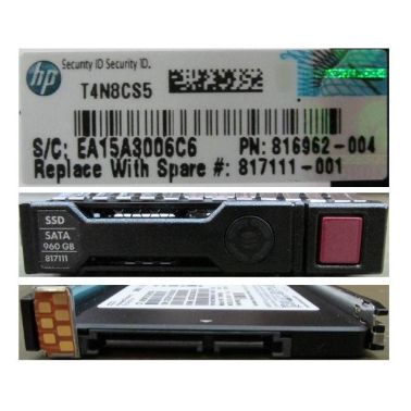 Hewlett Packard Enterprise 900GB hot-plug SSD 2.5-inch