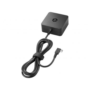 HP 45W USB Type-C AC Adapter power adapter/inverter Indoor Black