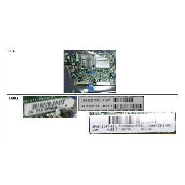 Hewlett Packard Enterprise PCA P840AR X16 DL380/360