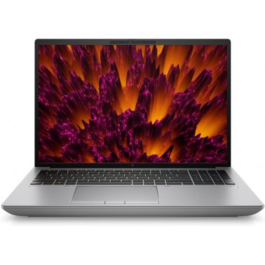 HP ZBook Fury 16 G10 Intel® Core™ i7 i7-13700HX Mobile workstation 40.6 cm (16") WUXGA 16 GB DDR5-SDRAM 512 GB SSD NVIDIA RTX A1000 Wi-Fi 6E (802.11ax) Windows 11 Pro Silver