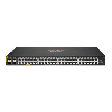 HPE  JL675A Aruba 6100 48G PoE 4SFP+ 370W Managed L3 Gigabit Power over Ethernet (PoE)