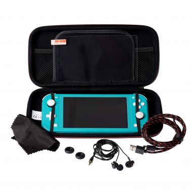 Maplin Hard Case and Cable Kit for Nintendo Switch with Earphones