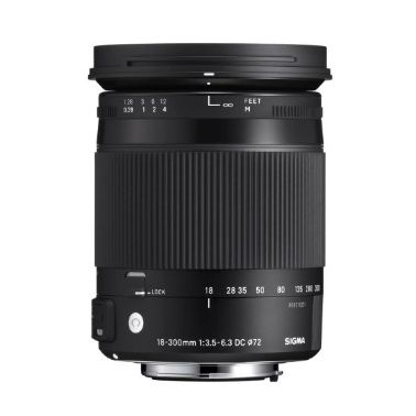 Sigma 18-300mm F3.5-6.3 DC MACRO OS HSM SLR Macro lens Black