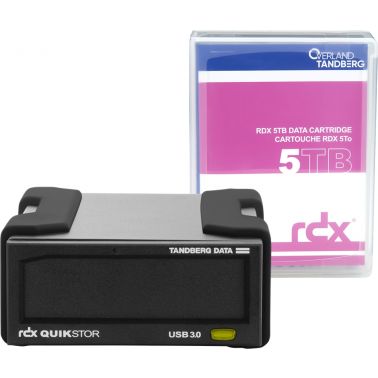 Overland-Tandberg RDX External drive kit with 5TB HDD, USB3+