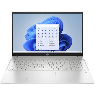 HP Pavilion 15-eg3023na Intel® U U300 Laptop 39.6 cm (15.6") Full HD 4 GB DDR4-SDRAM 256 GB SSD Wi-Fi 6 (802.11ax) Windows 11 Home Silver