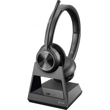 Poly Poly Savi 7320-M Office Stereo DECT 1880-1900 MHz Headset EMEA - INTL English Loc  -  Euro plug