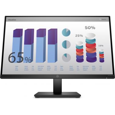 HP P24q G4 computer monitor 60.5 cm (23.8") 2560 x 1440 pixels Quad HD LED Black