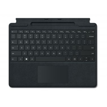 Microsoft Surface Pro Signature Keyboard Black Microsoft Cover port QWERTY Nordic