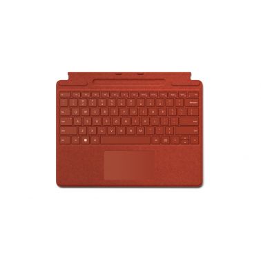 Microsoft Surface Pro Signature Red Microsoft Cover port QWERTY English