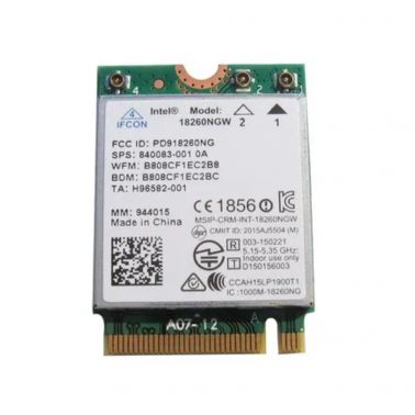 Origin Storage WLAN Card Lat E7270/E7470 M.2 8260AC BT4.0 OEM: 8XG1T