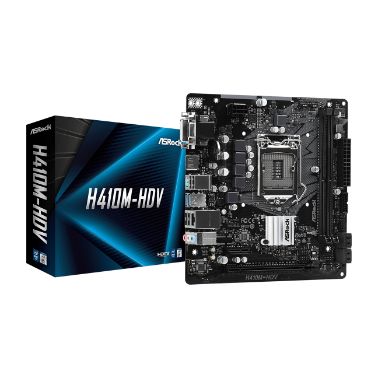 Asrock H410M-HDV LGA 1200 micro ATX Intel H410