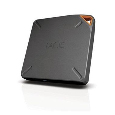 LaCie Fuel 1TB external hard drive 1000 GB Wi-Fi Grey,Orange