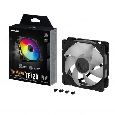 ASUS TUF Gaming TR120 ARGB Fan - Single Pack Computer case 12 cm Black