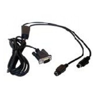 Datalogic CAB-320 RS-232 Straight 25-Pin DTE signal cable Black