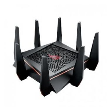 ASUS ROG Rapture GT-AC5300 wireless router Tri-band (2.4 GHz / 5 GHz / 5 GHz) Gigabit Ethernet Black