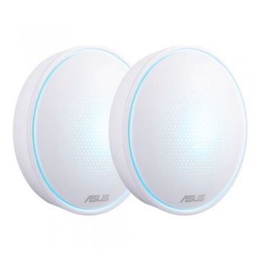 ASUS LYRA Mini (MAP-AC1300) Whole-Home Mesh Wi-Fi System, 2 Pack, Dual Band AC1300, Parental Controls, Ap