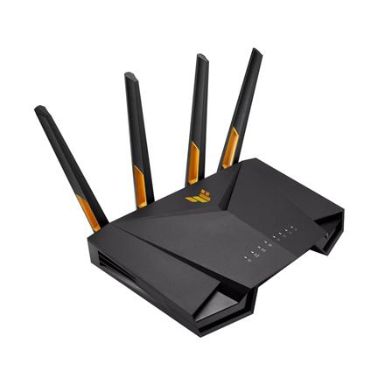 ASUS (TUF-AX3000 V2) TUF Gaming AX3000 Dual Band Wi-Fi 6 Router Mobile Game Mode 3 Steps Port Forwar
