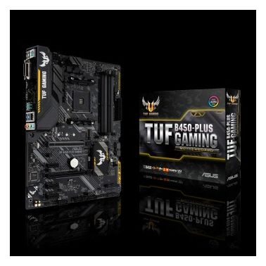 ASUS TUF B450-PLUS GAMING motherboard Socket AM4 ATX AMD B450