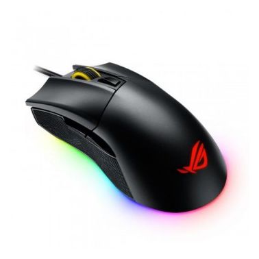 ASUS ROG Gladius II Origin Gaming Mouse, 12000 DPI, Omron Switches, RGB Lighting, Retail *OEM (Black Box)