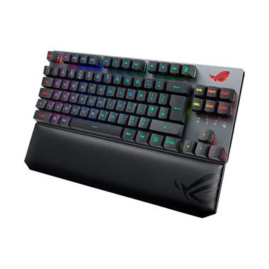 ASUS ROG Strix SCOPE RX PBT TKL Wireless Mechanical RGB Gaming Keyboard ROG RX Red Switches PBT Keyc