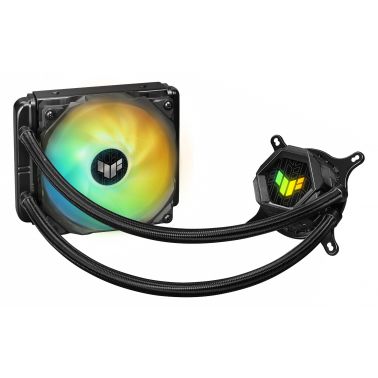 ASUS TUF GAMING LC 120 ARGB Processor All-in-one liquid cooler 12 cm Black 1 pc(s)