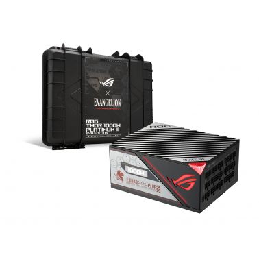 ASUS ROG THOR 1000W Platinum II EVA Edition power supply unit 20+4 pin ATX ATX Black