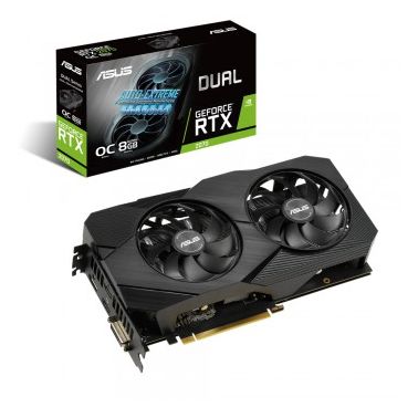 ASUS Dual -RTX2070-O8G-EVO-V2 NVIDIA GeForce RTX 2070 8 GB GDDR6