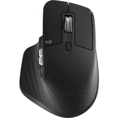 Logitech MX Master 3S mouse Office Right-hand RF Wireless + Bluetooth Laser 8000 DPI