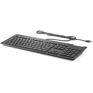 HP 911502-031 keyboard Office USB QWERTY UK English Black