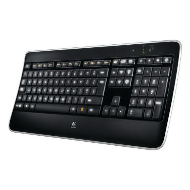 Logitech K800 keyboard RF Wireless QWERTZ Swiss Black