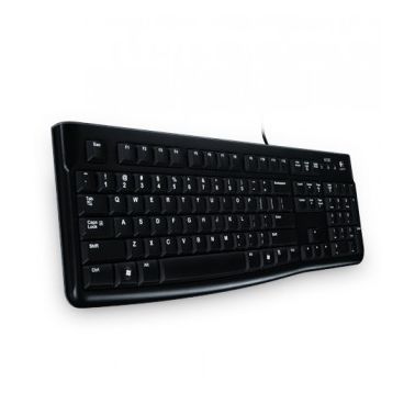Logitech K120 keyboard USB QWERTY Estonian Black